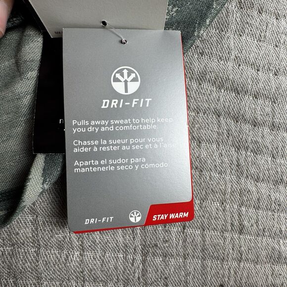 NWT Nike Dri-Fit Running Jacket Womens M Camo Element Therma Sphere Pullover - Picture 9 of 10